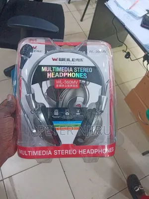 Multimedia Bass Headphones With Microphone