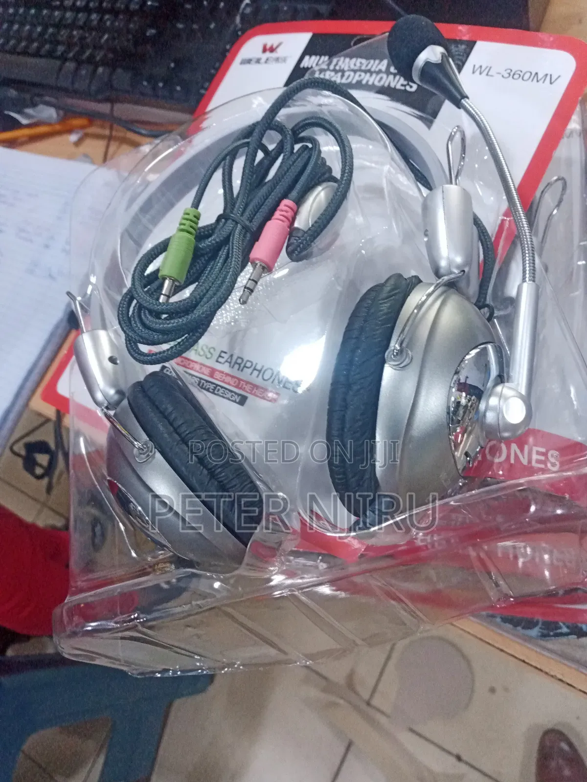 Multimedia Bass Headphones With Microphone