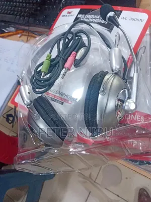 Multimedia Bass Headphones With Microphone