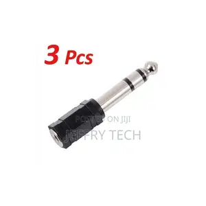6.35mm Jack to 3.5mm Male/Female Audio Connector Adapter -