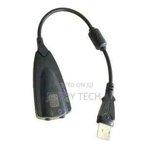 External Usb Sound Card Mini Hifi Magia Voice Virtual 7.1 Ch