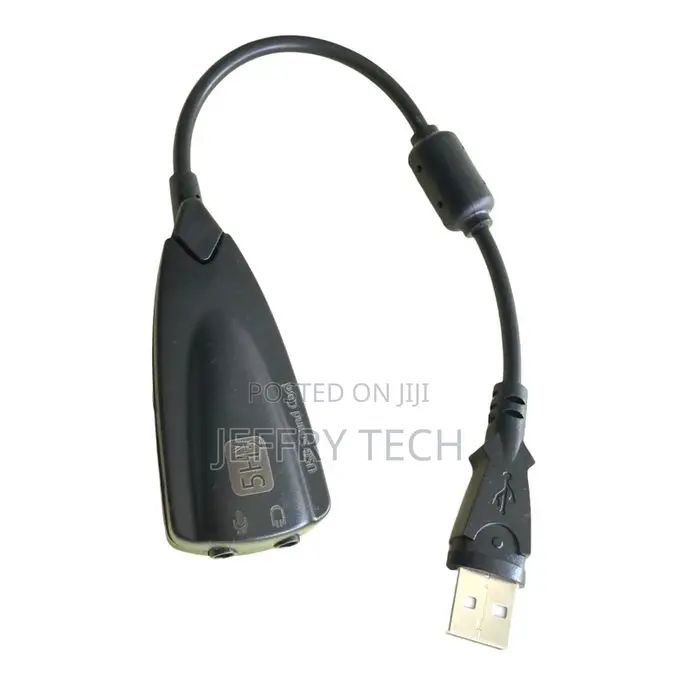 External Usb Sound Card Mini Hifi Magia Voice Virtual 7.1 Ch