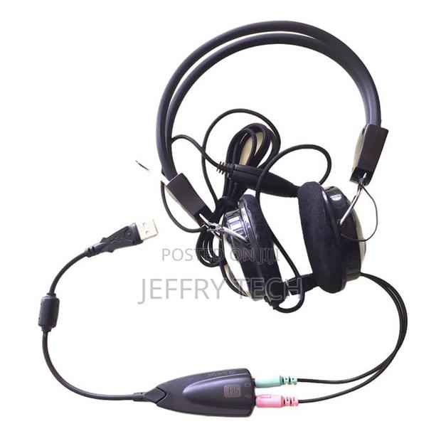 External Usb Sound Card Mini Hifi Magia Voice Virtual 7.1 Ch - thumbnail 3