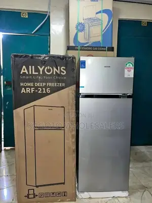 Ailyons 216litres Two Door Refrigerator Rf/216