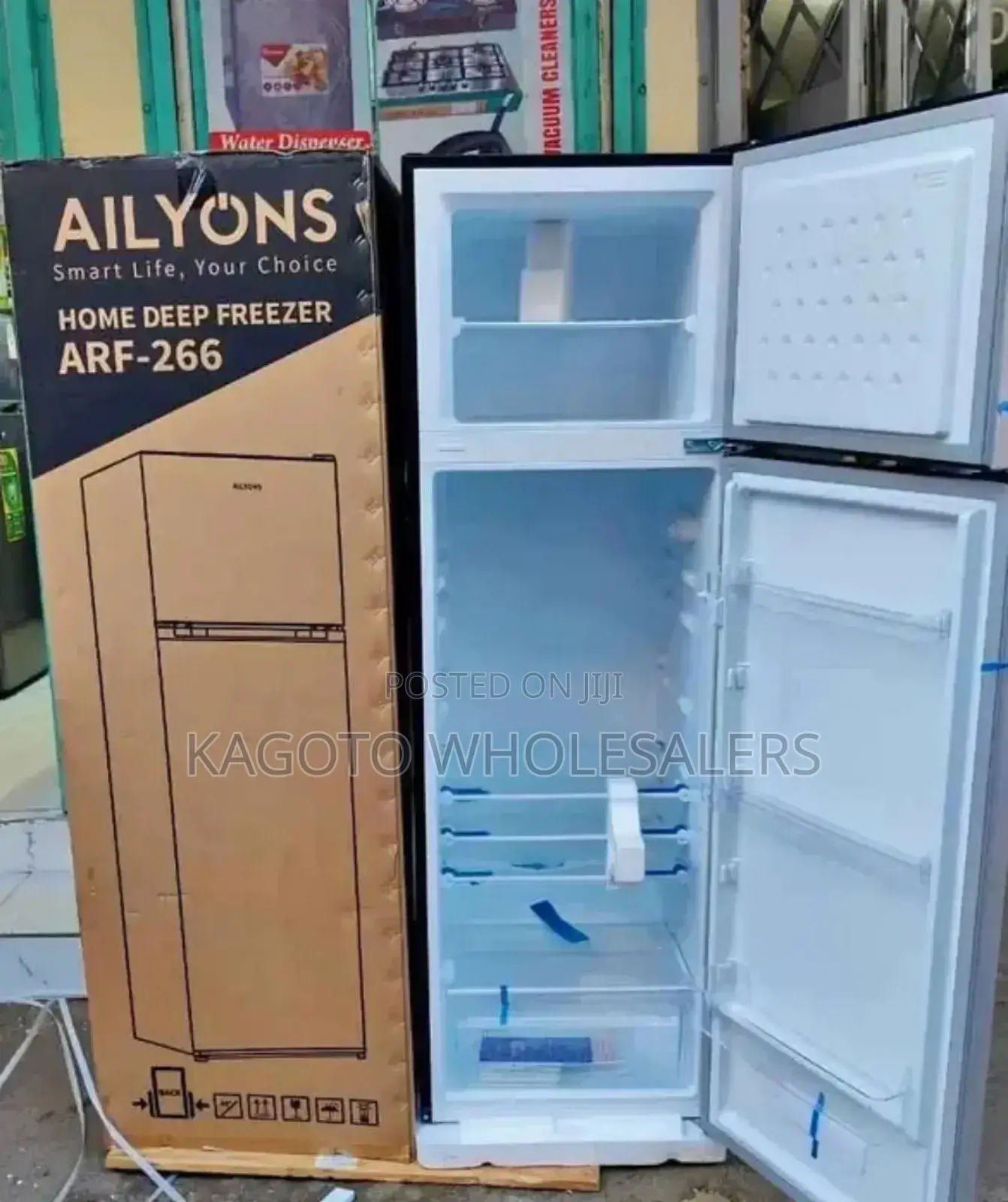 266 Litres Ailyons Double Door Refrigerator Rf/266