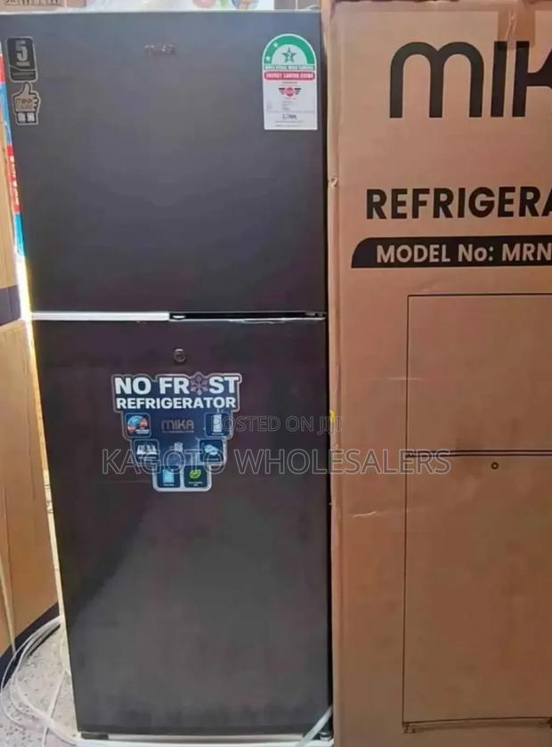 202 Litres Mika Double Door No-Frost Refrigerator M202l