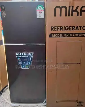 202 Litres Mika Two Door No-Frost Refrigerator M202l