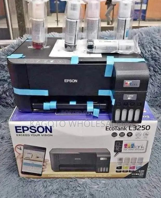 Epson L3250 Ecotank Printing Machine /Black - main view