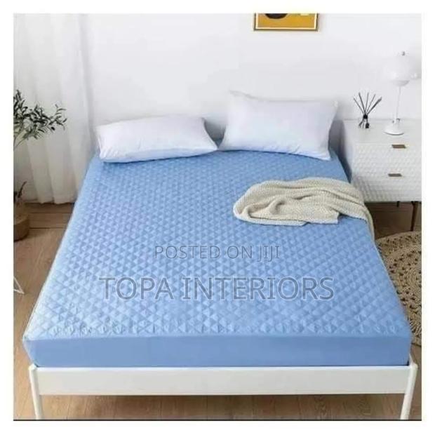Sky Blue 4x6 Waterproof Mattress Protectors for Bed Wetting