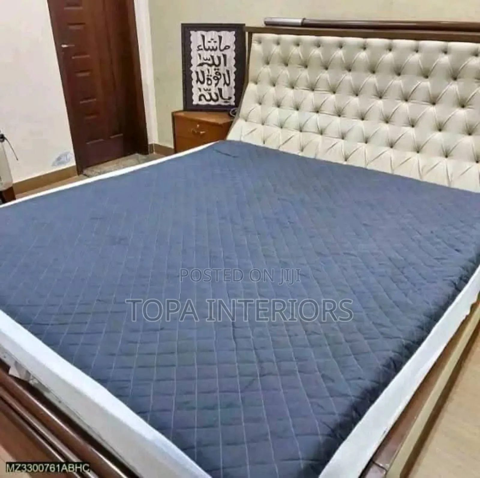 Dark Grey Fitted Waterproof Quilted Mattress Protectors