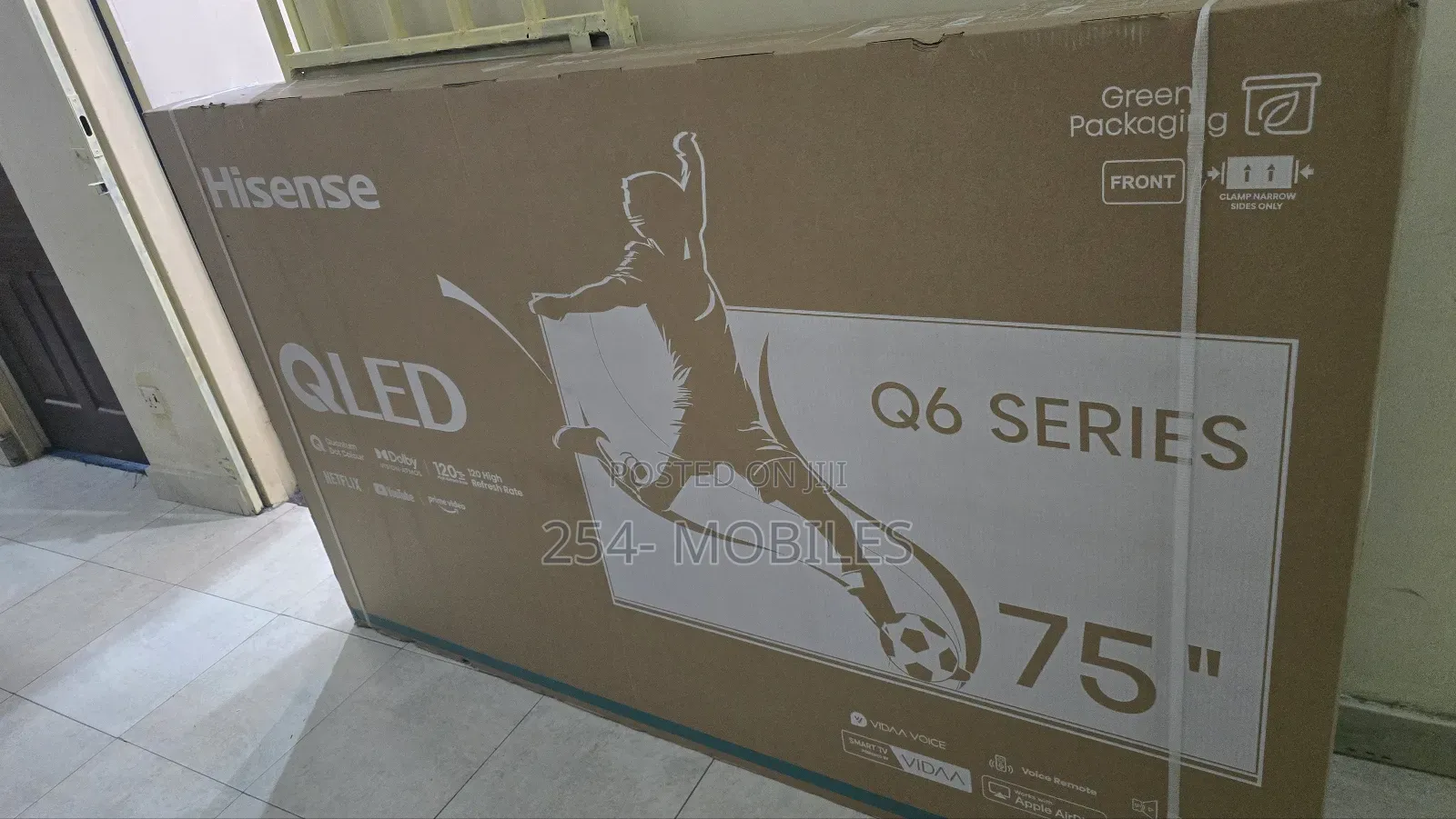 Hisense 75 Inch 75q6n Qled Tv Q6 Series
