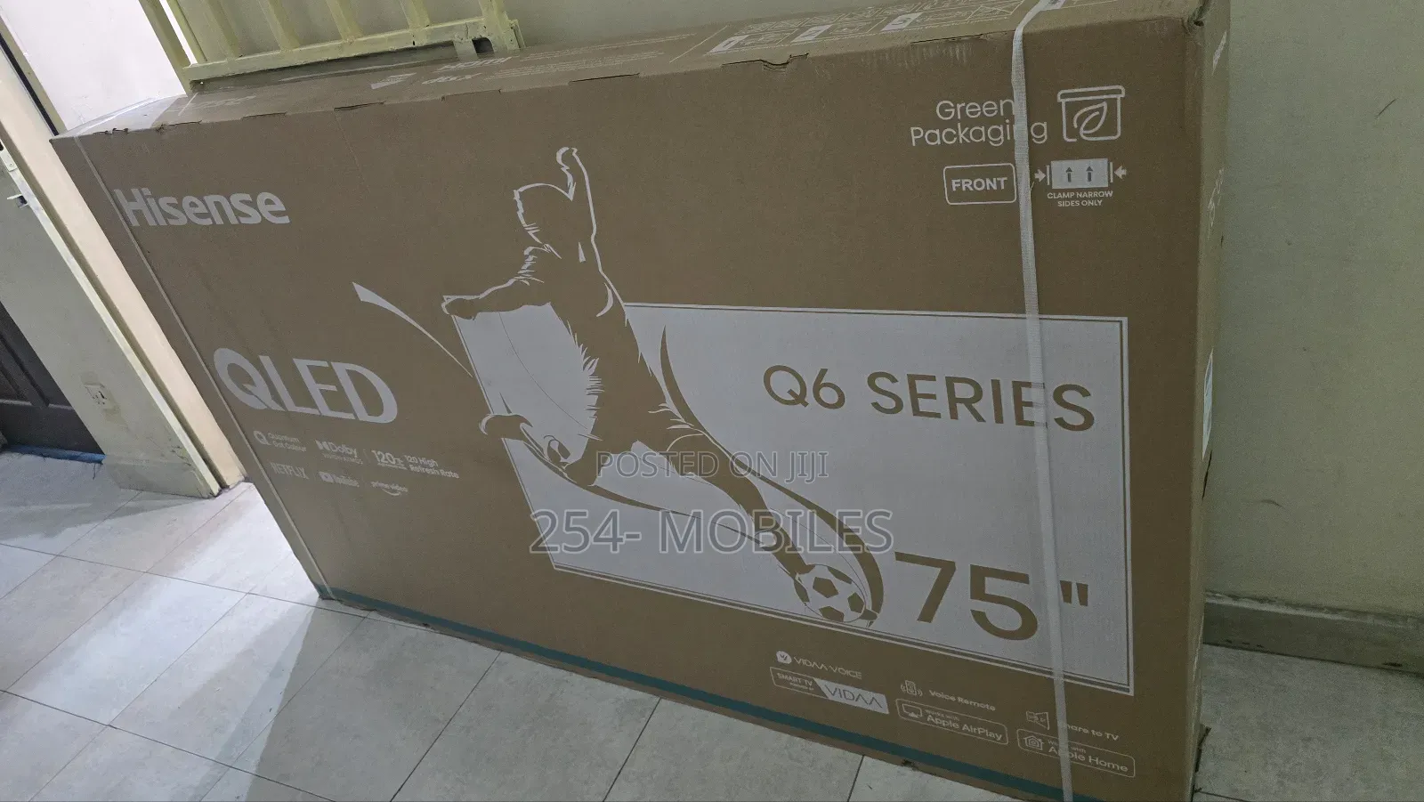 Hisense 75 Inch 75q6n Qled Tv Q6 Series