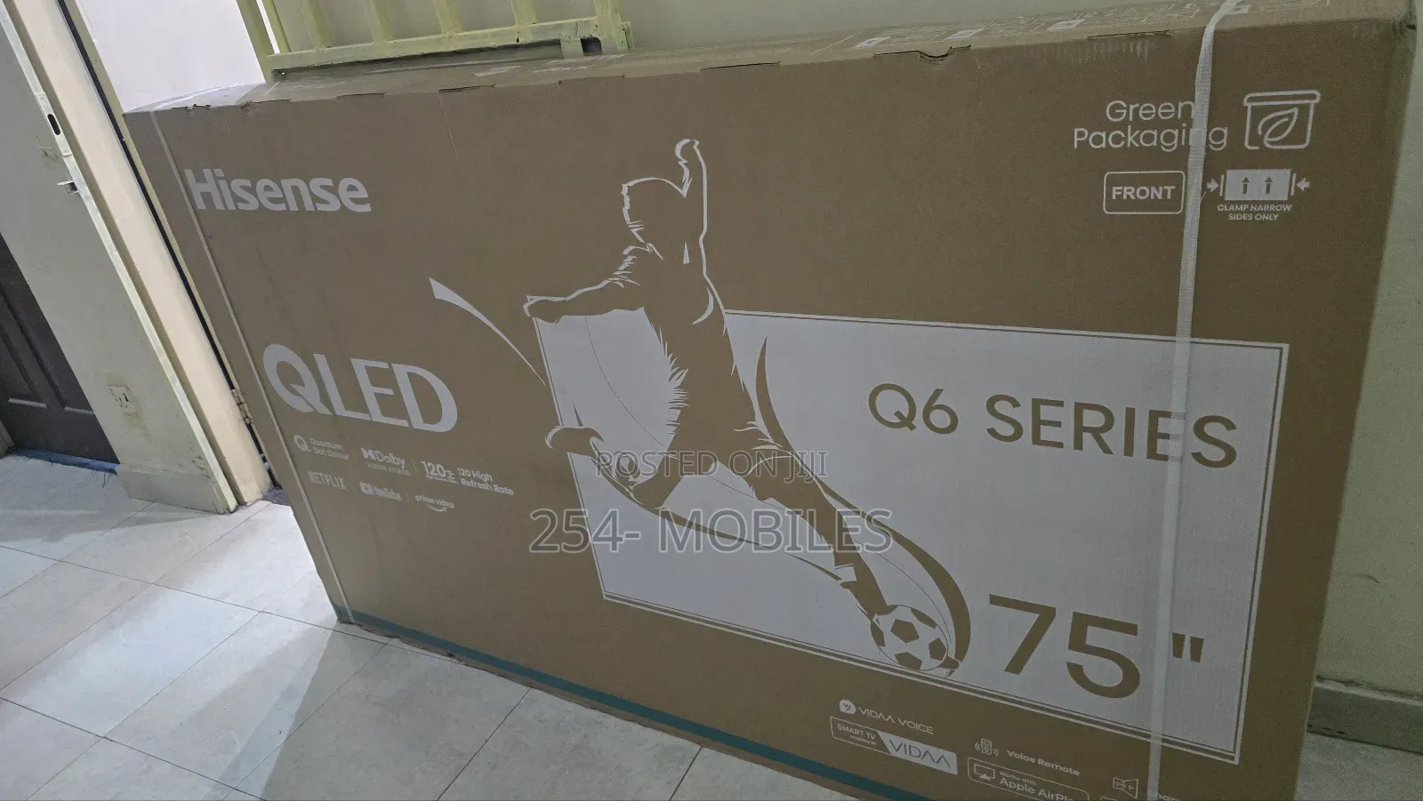 Hisense 75 Inch 75q6n Qled Tv Q6 Series