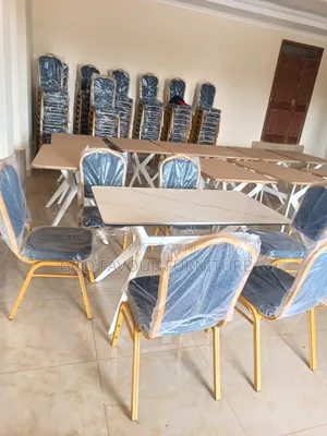 Unique Design Dining Table/Hotel Table Plus 6 Comfy Chairs 8