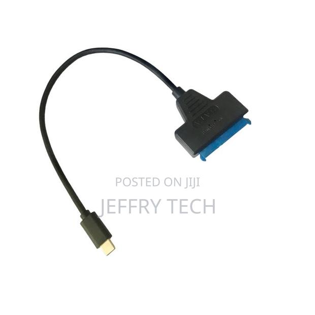 Sata 3 to Usb Type-C Adapter Cable, 2.5 Inch SSD Hard Driv - thumbnail 2