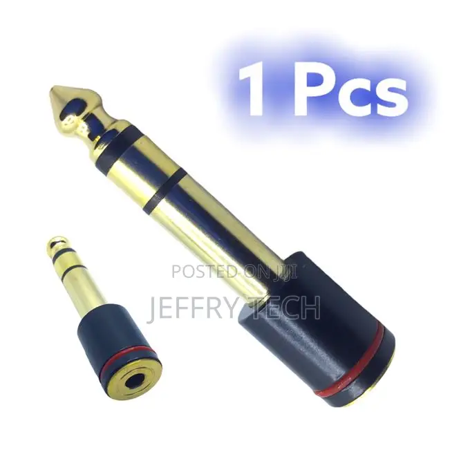 6.35mm Jack to 3.5mm Male/Female Audio Adapter