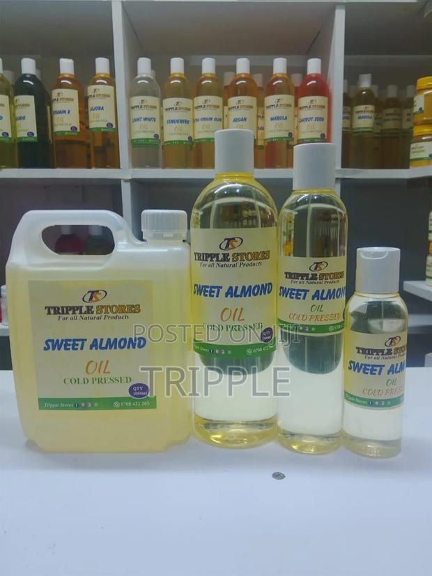 Almond Oil, Sweet Almond Oil ( Cold Pressed,100%Pure )