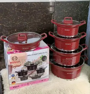 *_10pc Bosch Cookware*_   ✅ *Made In Germany*