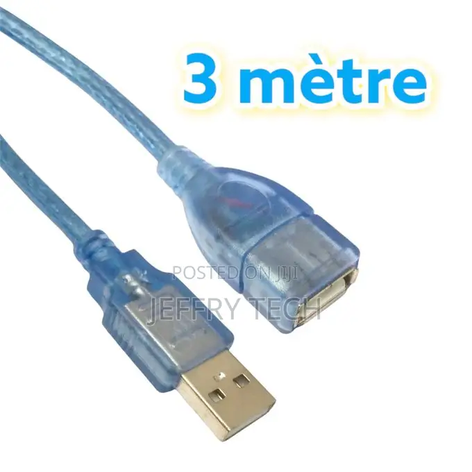 3m Usb 2.0 Extension Cable, Data Transmission Line