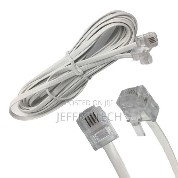 Telephone Cable 6p4c Rj11 Male to Rj11 Male (5meter)