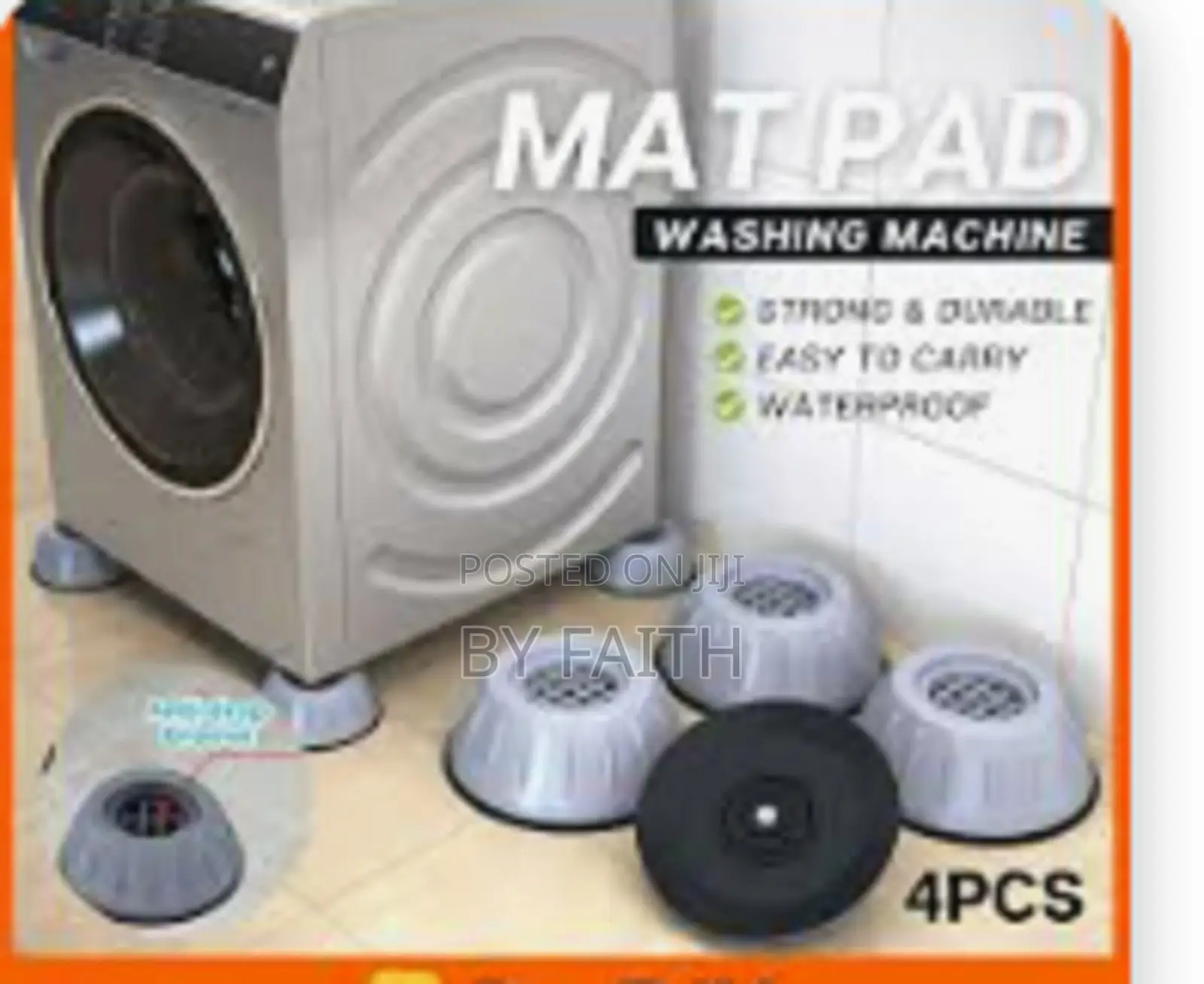 Durable Antivibration Shock Pads for Household Machines