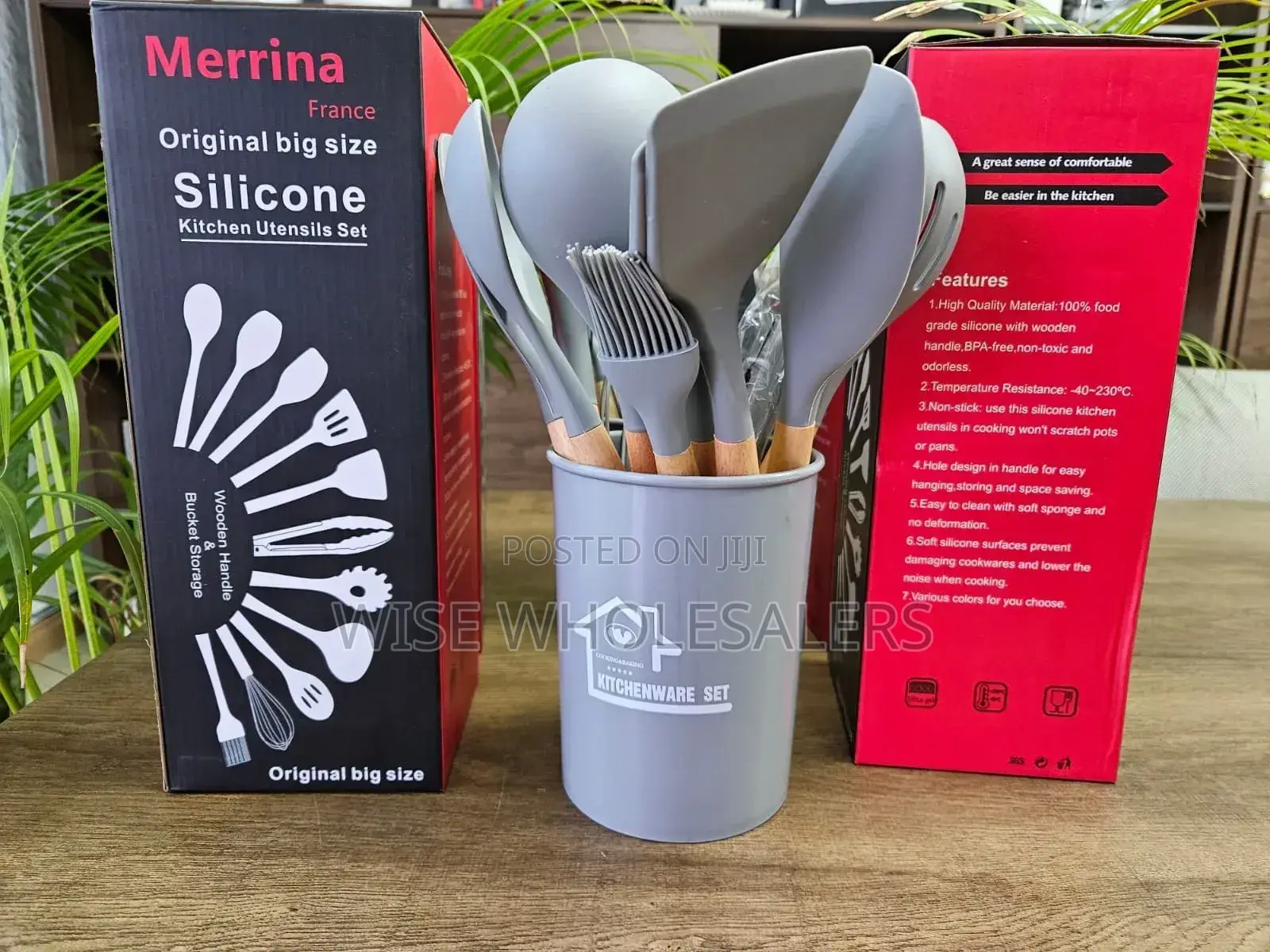 Big Size Silicone Spoons 12pcs