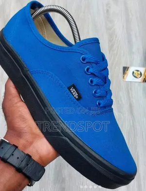 Vans Double Sole Blue Size 36-46
