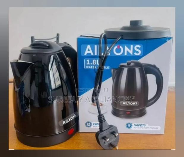 Ailyons Plastic Kettle 1.8litres New - main view