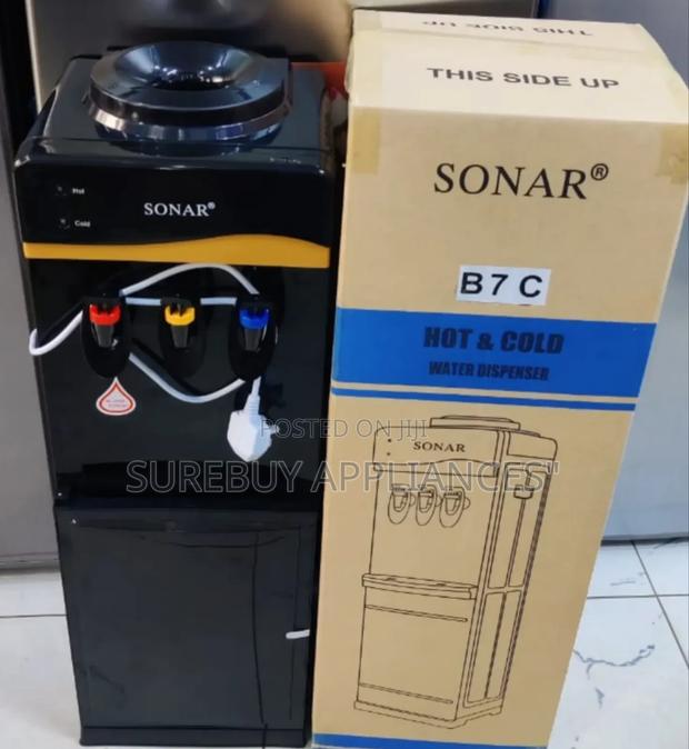 *Black Sonar 3 Taps Hot,Normal and Cold Dispenser - main view