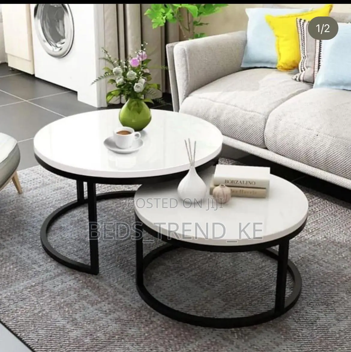 2 Round Nest Tables