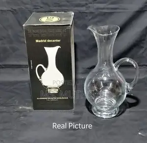 368704 Mg Madrid Glass Wine Decanter 1.4l