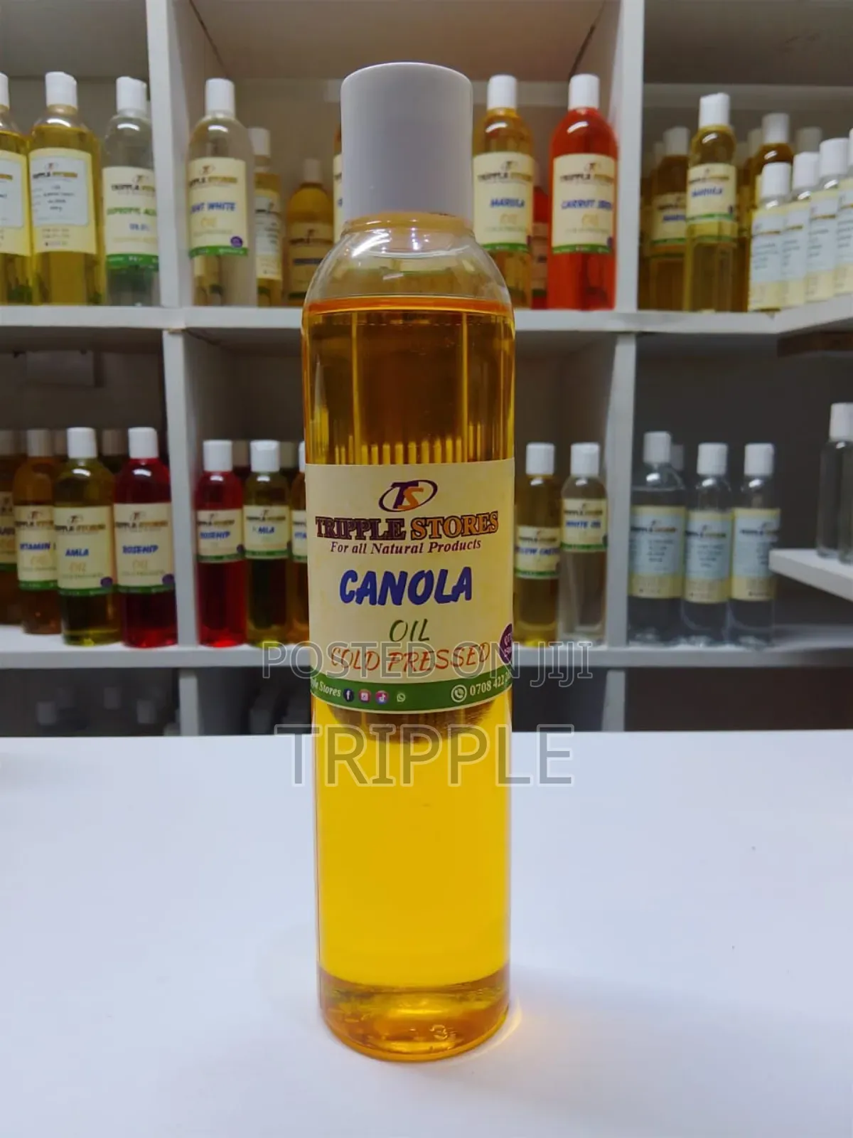 Canola Oil(100%Pure, Cold Pressed, Natural)