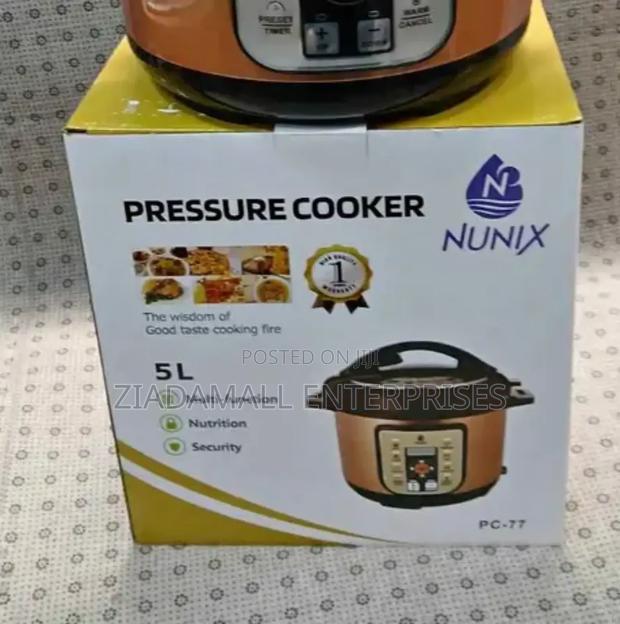 Upgrade Your Kitchen With the Nunix Pc-77 – Smart Pressure