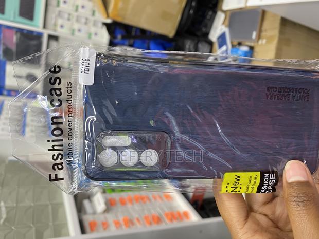 Qingui Oppo Reno 6 Leather Case With Silicone Bumper - main view