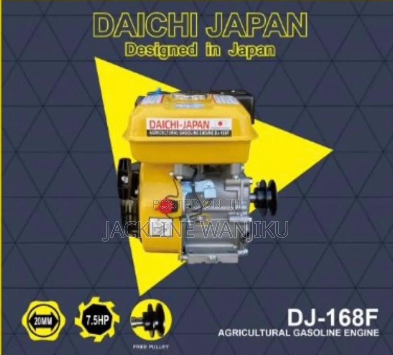 7.5hp Petrol Engine With Pully/ Gasoline Engine 7.5hp