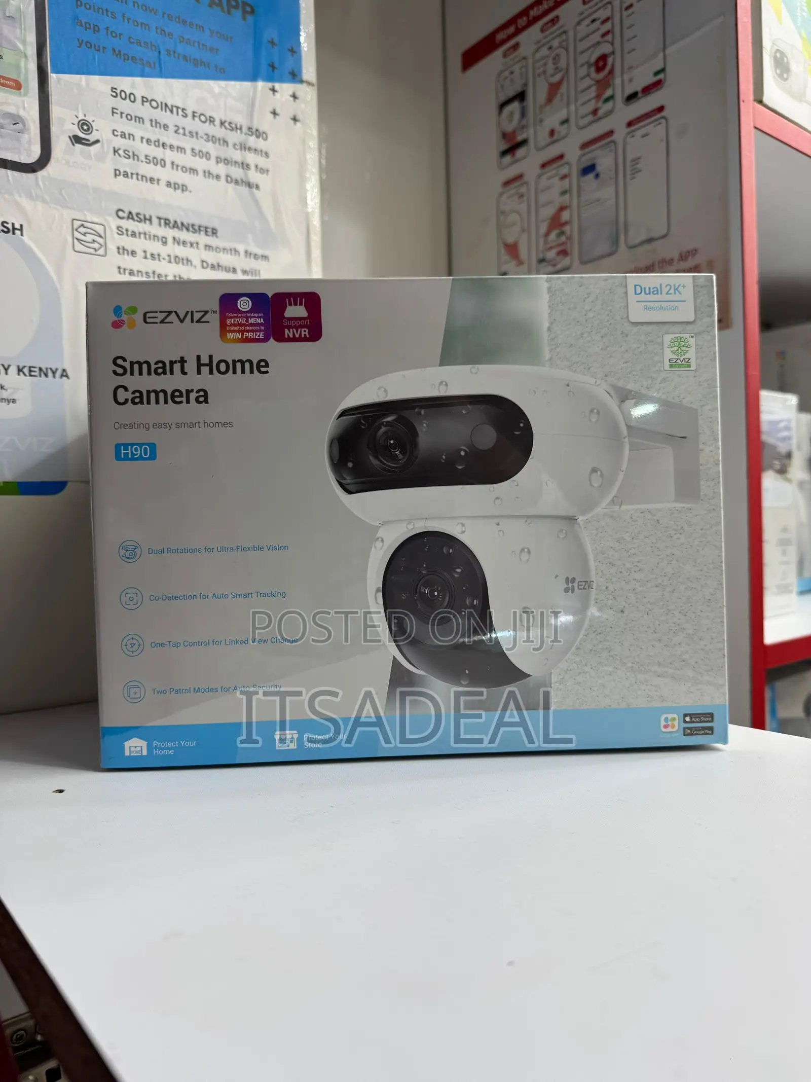 H90 Ezviz Smart Home Camera (Dual Lens)