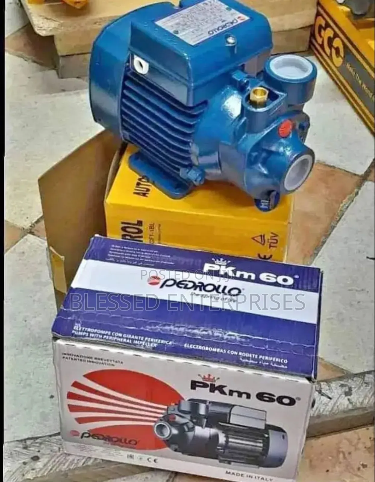 0.5hp Pedrollo Water Pump