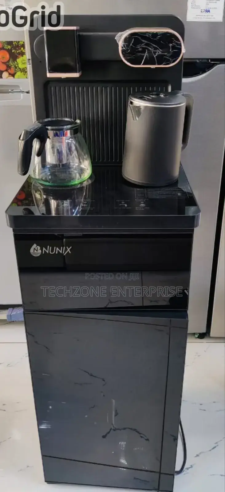 Nunix A1c Bottom Load Hot and Cold Water Dispenser - Black