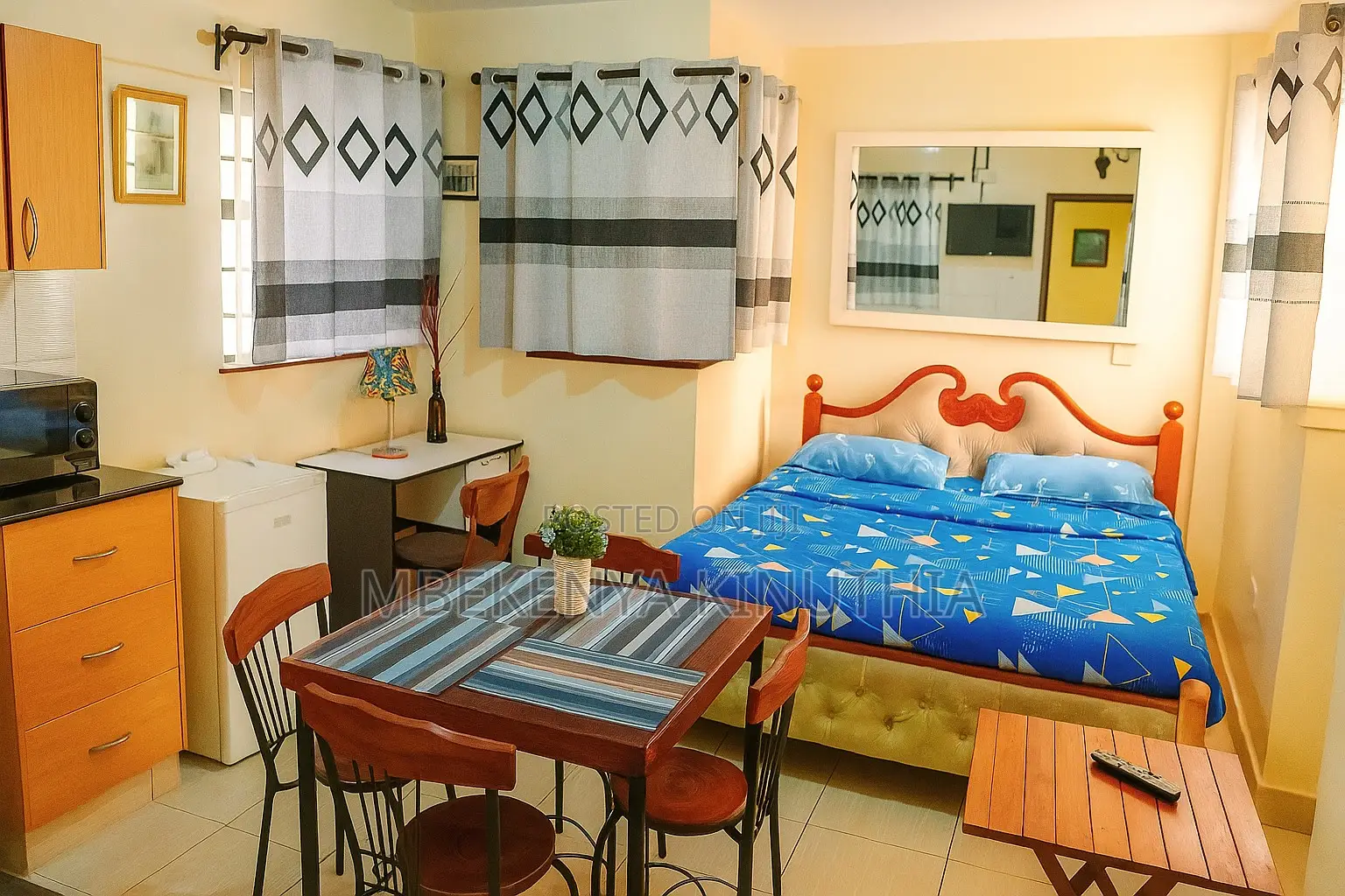 Central Nairobi CBD Studio | Fast Wi-Fi Netflix