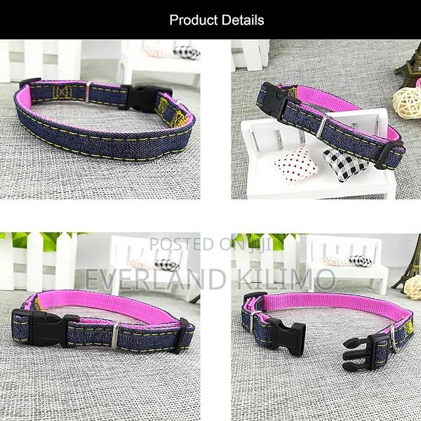 Comfortable Soft Denim Collar - main view