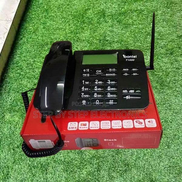 Office Use Bontel T1000 Dual Sim GSM Wireless Desktop Phone