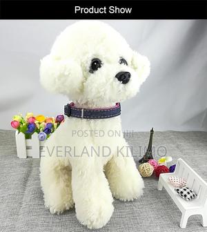 Denim Cloth Puppy Collar - thumbnail 2