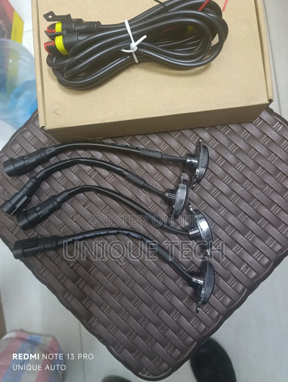 4pcs Vip Grill Led Lights / Car Flashing Light Kit