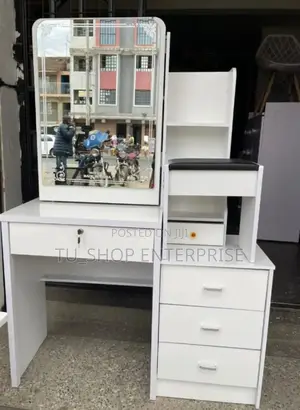 Sliding Mirror!!?Executive Big Dressing Table With