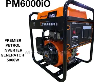 Premier Petrol Invertor Generator 5000w Pm6000!O