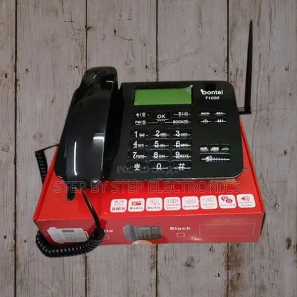 Economical Bontel T1000 Dual Sim GSM Wireless Desktop Phone