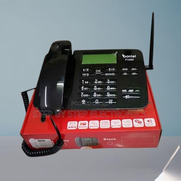 Easy to Operate Bontel Dual Sim GSM Wireless Desktop Phone