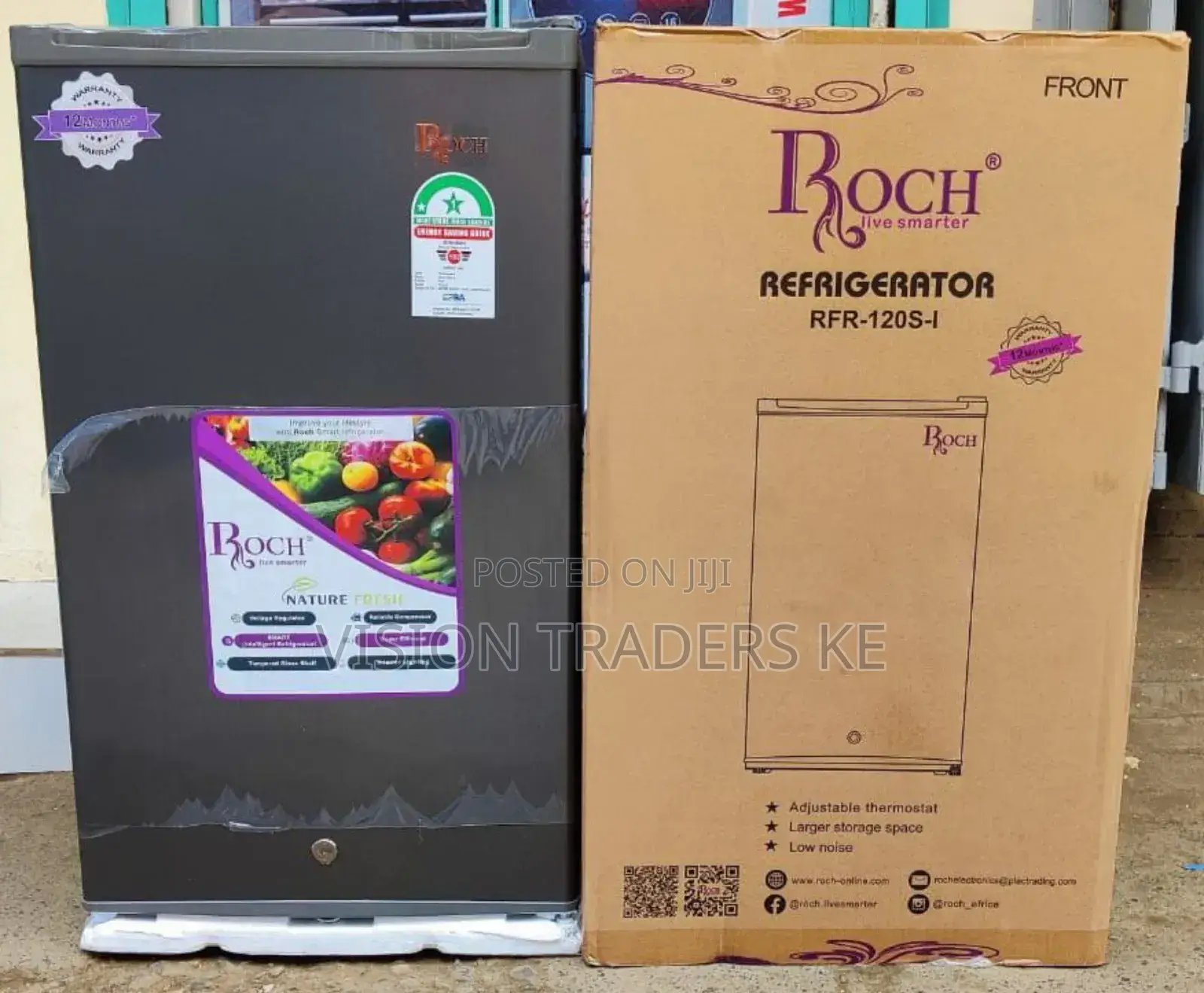 Roch RFR-120-S-I Single Door Fridge 93 Litres -