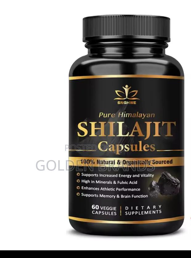 Original Pure Himalayan Shilajit, Energy,Stamina,Power 60pcs - main view
