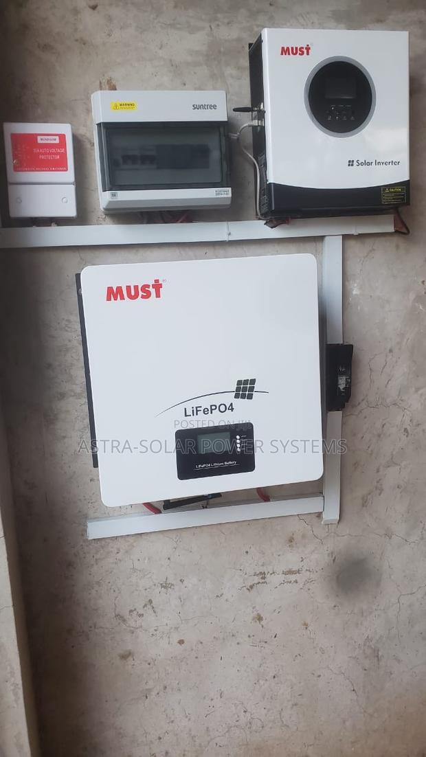 Off/on Grid Solar Energy System (3.5kva With 5kwh Backup)